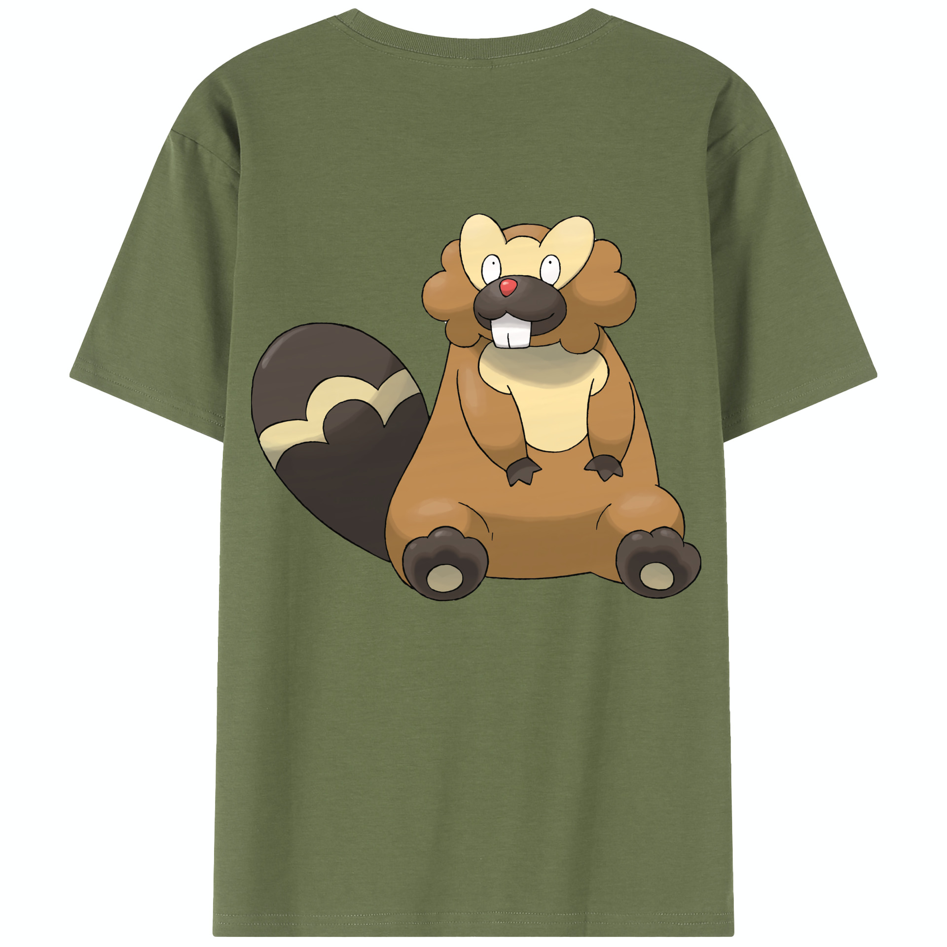 （画像用） ポケットモンスター Pokémon 綿100％半袖Tシャツ（背面プリント）